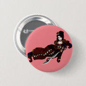 Hartenkoningin Button (Voorkant /achterkant)