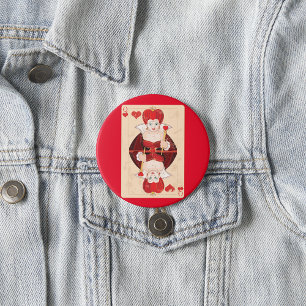 Hartenkoningin Button