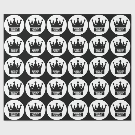 Hartenkoningin Cadeaupapier (Vlak)