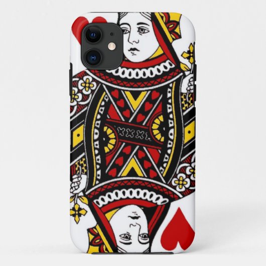 Hartenkoningin Case-Mate iPhone Case (Achterkant)
