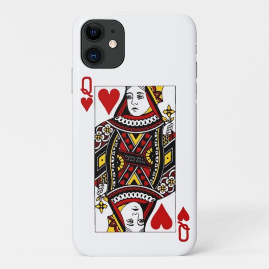 Hartenkoningin Case-Mate iPhone Case (Achterkant)