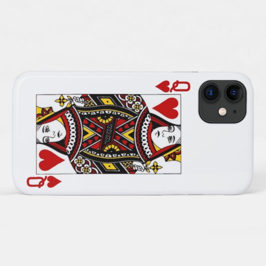 Hartenkoningin Case-Mate iPhone Case (Achterkant (horizontaal))