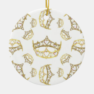 Hartenkoningin Crown Tiara Ornament