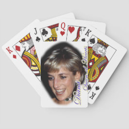 hartenkoningin diana pokerkaarten