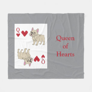 Hartenkoningin Fleece Deken