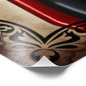 Hartenkoningin Foto Afdruk (Hoek)