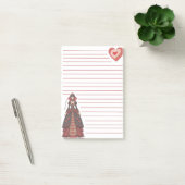 Hartenkoningin Gelijnd Post-it® Notes (Kantoor)