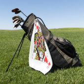 Hartenkoningin Golfhanddoek (Groen)