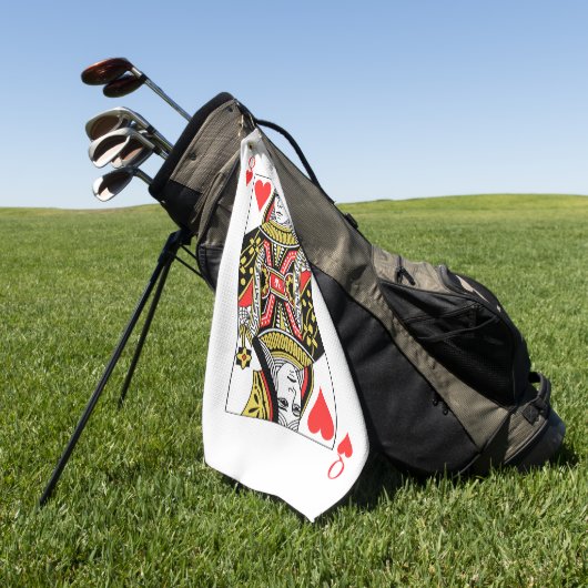 Hartenkoningin Golfhanddoek (Groen)