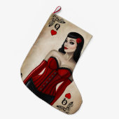 Hartenkoningin Grote Kerstsok (Voorkant (Hangend))