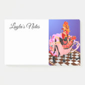 Hartenkoningin in theekopje Wonderland  Post-it® Notes (Voorkant)