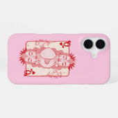 Hartenkoningin iPhone 16 Hoesje (Achterkant horizontaal)