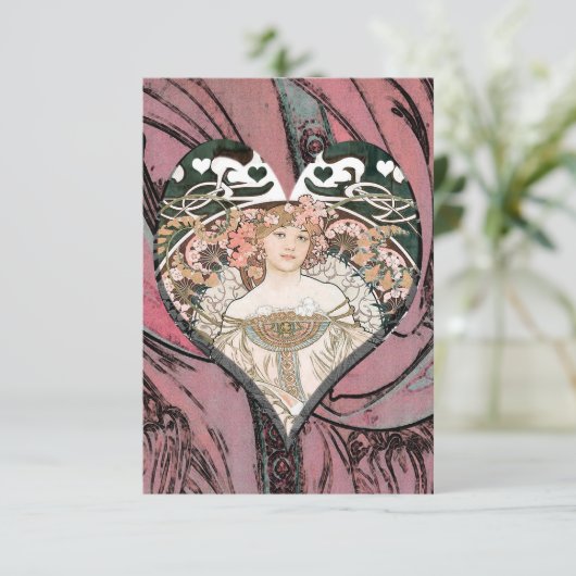 Hartenkoningin Kaart (Staand voorkant)