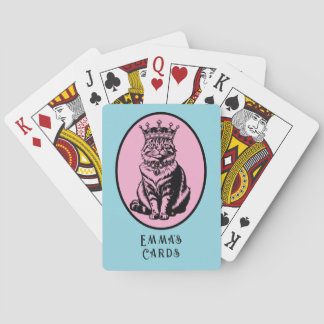 Hartenkoningin Kat Persoonlijke Kaarten