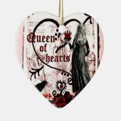 Hartenkoningin Keramisch Ornament (Rechts)