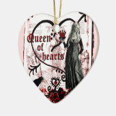 Hartenkoningin Keramisch Ornament (Links)