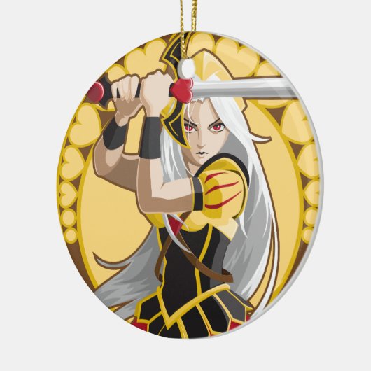 Hartenkoningin Keramisch Ornament (Links)