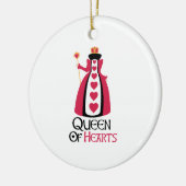 Hartenkoningin Keramisch Ornament (Links)