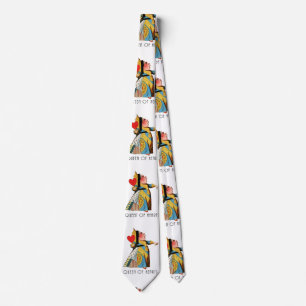 Hartenkoningin Klassieke Alice in Wonderland Stropdas