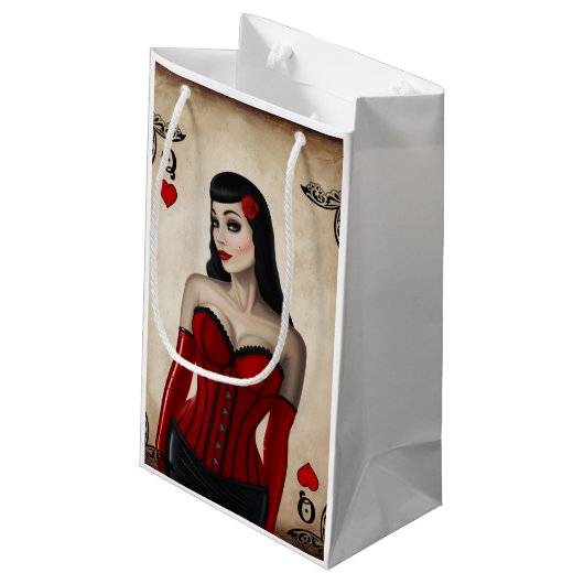 Hartenkoningin Klein Cadeauzakje (Achterkant Gekanteld)