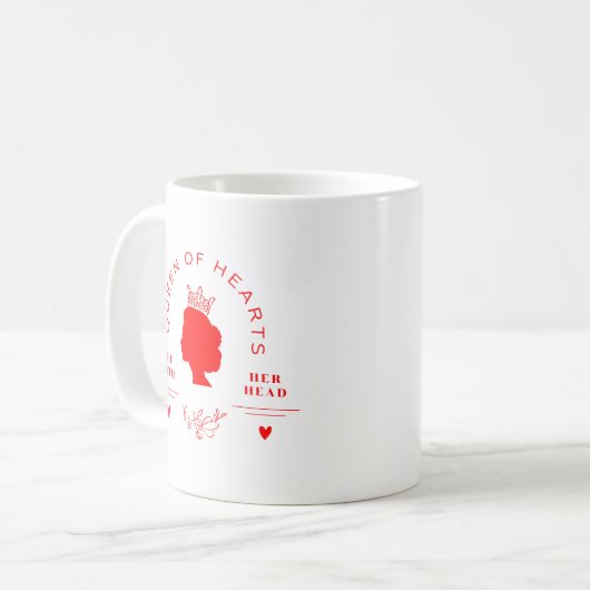 Hartenkoningin Koffiemok (Voorkant links)