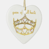 hartenkoningin kroon ornament Kristie Hubler (Rechts)