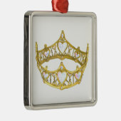 Hartenkoningin, kroonvierkant ornament (Rechts)