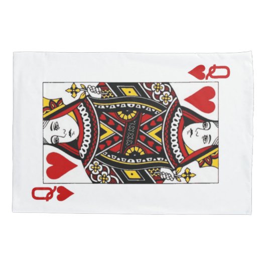 Hartenkoningin Kussensloop (Achterkant)