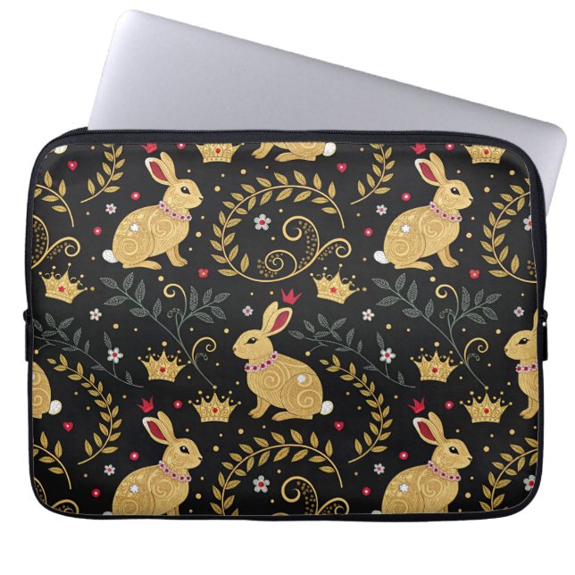 Hartenkoningin Laptop Sleeve (Voorkant)