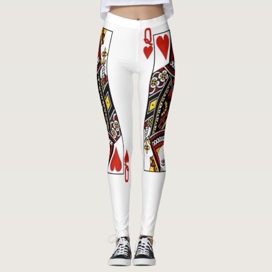 Hartenkoningin Leggings (Voorkant)