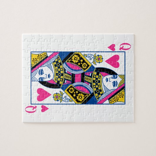 Hartenkoningin Legpuzzel (Horizontaal)