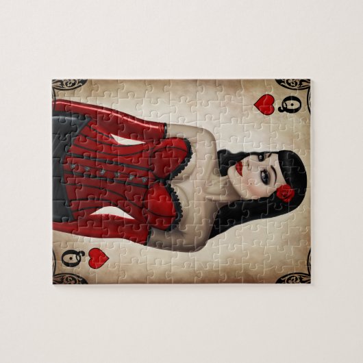 Hartenkoningin Legpuzzel (Horizontaal)