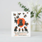 Hartenkoningin Louis Wain Briefkaart (Staand voorkant)