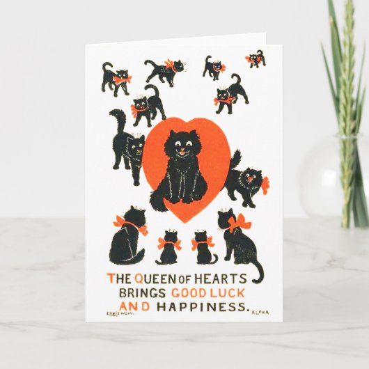 Hartenkoningin Louis Wain Kaart (Voorkant)