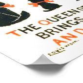 Hartenkoningin Louis Wain Poster (Hoek)