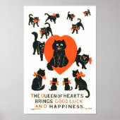 Hartenkoningin Louis Wain Poster (Voorkant)