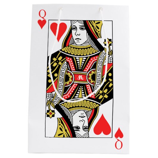 Hartenkoningin Medium Cadeauzakje (Achterkant)