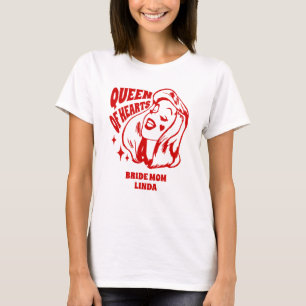 Hartenkoningin Moeder van de Bruid T-shirt