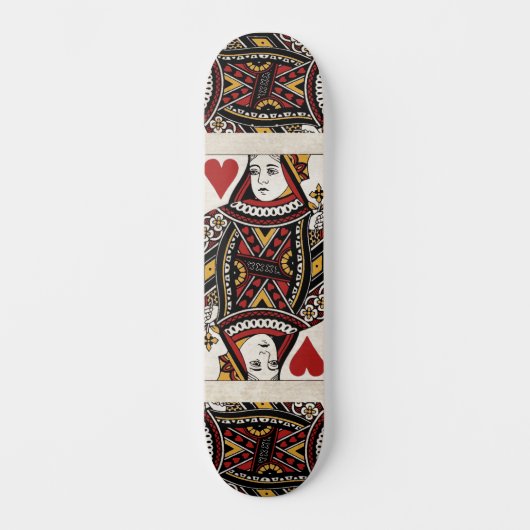 Hartenkoningin Persoonlijk Skateboard (Voorkant)