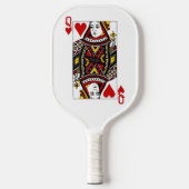 Hartenkoningin Pickleball Paddle (Voorkant)
