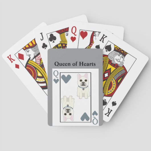 Hartenkoningin Pokerkaarten (Achterkant)