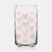 Hartenkoningin Pop Art  Blikvorm Glas (Voorkant)