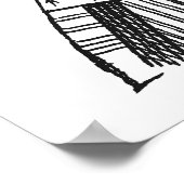 Hartenkoningin Poster (Hoek)