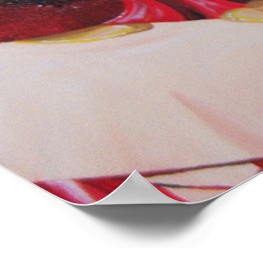 Hartenkoningin Poster (Hoek)