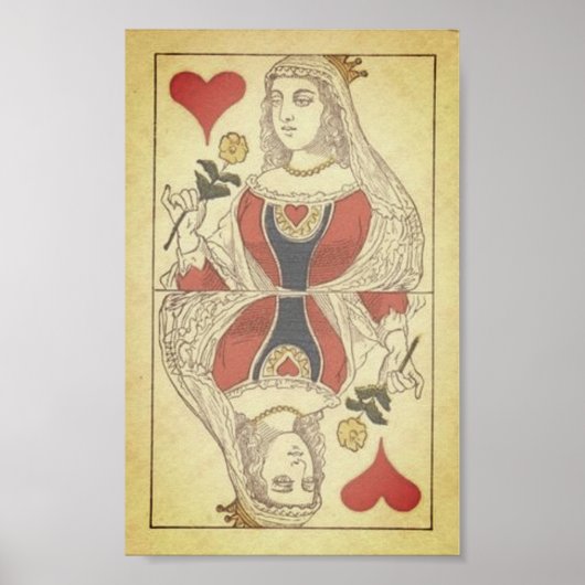 Hartenkoningin Poster (Voorkant)