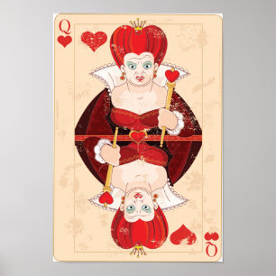 Hartenkoningin Poster