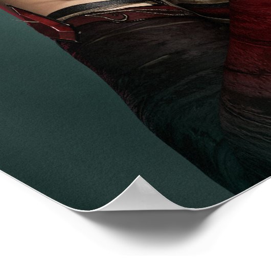 Hartenkoningin Poster (Hoek)