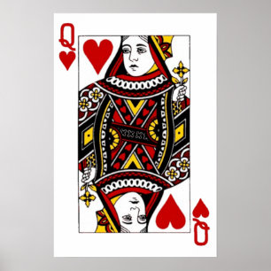 Hartenkoningin Poster