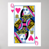 Hartenkoningin Poster (Voorkant)