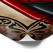 Hartenkoningin Poster (Hoek)